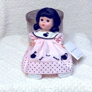 MADAME ALEXANDER DOLL 8” BAA BAA BLACK SHEEP